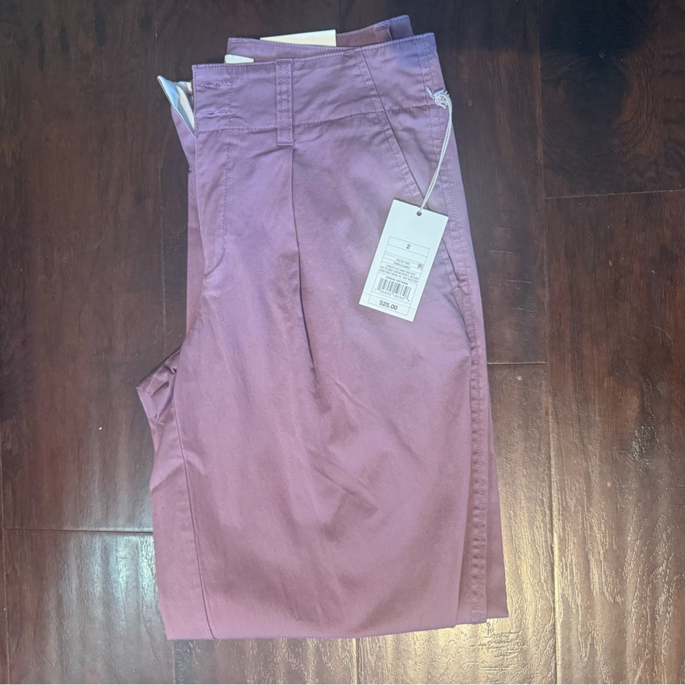 Purple Shorts with Tag